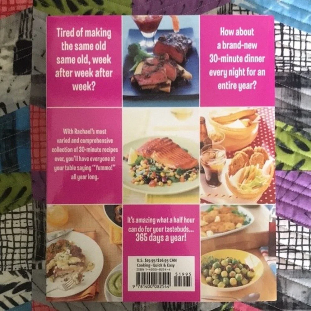 Cookbook By Rachel Ray 365: No Repeats 30 Minute Meals